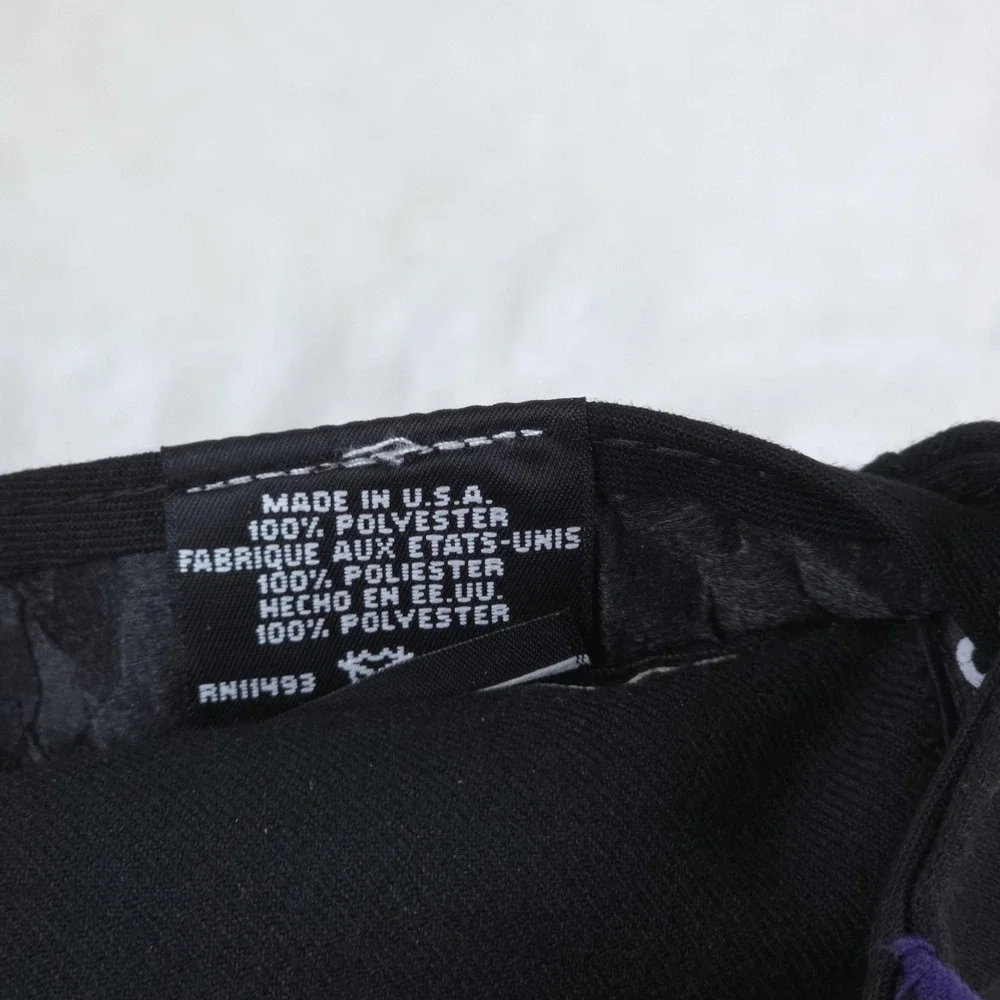 Colorado Rockies Hat On Field Players Cap Fitted Mens 7‎ 5/8 Purple MLB Baseball